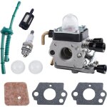 Kit de carburateur pour stihl fs38 fs45 fs46 fs55 fs74 fs75 fs80 fs85 hl45 hl75 hs70 hs74 km55 km55r ...