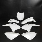 Kit car�nage blanc d'origine pour dirt bike ycf 125 start avant
