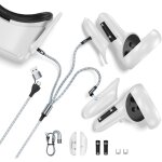 Kit de charge magn�tique tout - en - un pour quest 2, batterie rechargeable 2000 mah, remplacement de ...