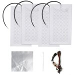Kit de chauffage de sige en fibre de carbone 12 v pour 2 siges avec interrupteur de temprature  5 ...