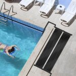 Kit chauffage solaire piscine polytub s giordano kit 2 rouleaux 24m2 souple manuel