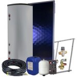 Kit chauffe eau et panneau solaire thermique ballon 200 litres cesi fhe