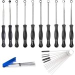 Kit de cl� de r�glage de carburateur d�broussailleuse et tron�onneuse, lot de 10 outil de r�glage de ...