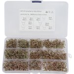 Kit de clips � ressort pour tuyau de carburant, 345 pi�ces, pinces plaqu�es zinc durables pour motos, ...