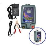 Kit de cl�ture �lectrique, cl�ture �lectrique pour b�tail, 3 modes d'alimentation pour �levage de volailles, ...