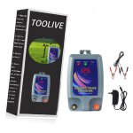 Kit de clture lectrique, clture lectrique pour btail, animaux, lectrificateur de clture, haute ...