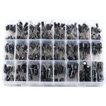 Kit de condensateurs, 500pcs condensateur �lectrolytique 24 valeurs micro condensateurs radial en aluminium ...