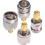 Kit de connecteurs n vers rp - sma, convertisseur adaptateur coaxial � polarit� invers�e sma male femelle ...