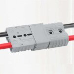 Kit connecteur rapide anderson 50a poign�e pour chargeur batterie chariot �l�vateur 10 pi�ces