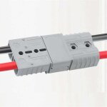 Kit connecteur rapide anderson 50a poign�e pour chargeur batterie chariot �l�vateur 10 pi�ces