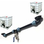 Kit de connexion de r�servoir ibc, raccord tandem pour 2 connexions de r�servoir, adaptateur de r�servoir ...