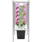 Kit de culture hydroponique à 6 étages 30 trous avec 4 lampes led, pompe à eau, indicateur de niveau ... Kit de culture hydroponique à 6 étages 30 trous avec 4 lampes led, pompe à eau, indicateur de niveau ...