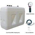 Roth - kit cuve fioul 2000 l simple paroi + kit aspiration + jauge