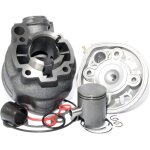 Kit cylindre 50 fonte pour am6 culasse piston bi - segments type origine tous mod�les moto pour minarelli ...