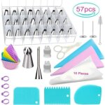 Kit de d�coration de g�teau douilles poche douille patisserie en acier inoxydable diy kits r�utilisable ...
