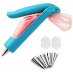 Kit de d�coration de g�teaux maison comprenant un stylo, une douille � p�tisserie, une poche � douille ...