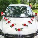 [jamais utilis]kit decoration voiture mariage champetre, decoration mariage voiture chic, dcoration ...