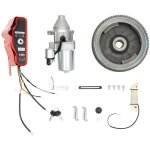 Kit de d�marrage �lectrique d�marreur pour honda gx390 13hp gx340 11hp d�marreur d�marrage moteur volant ...