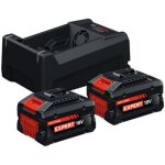 Kit de d�marrage haute performance bosch 2x exba18v - 55 + chargeur gal12v / 18v - 80