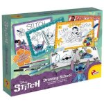 Kit de dessin stitch - lisciani giochi - 5 feutres parfum�s, crayons et autocollants