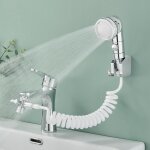 Kit de douche � main pour lavabo, robinet de salle de bain � main avec 3 modes de pulv�risation pour ...
