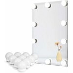 Kit d'�clairage led pour miroir de courtoisie style hollywood pour coiffeuse, miroirs avec variateur ...