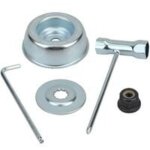 Kit ecrou tete debroussailleuse universelle, pour d�broussailleuse thermique, stihl, echo, ryobi tete ...