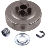 Kit d'embrayage pignon 3 / 8  6t, kit pignon 3 / 8  6z, avec roulements � aiguilles et rondelles de retenue, ...