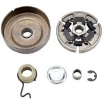 Kit d'embrayage et pignon compatible stihl 017 / 018 / 021 / 023 / 025 ms170 / ms180 / ms210 / ms230 ...