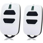 Kit metteur portable pour porte de garage (2 pices) - 433, 92 mhz - compatible avec dea gti2 / 4, gt2 ...