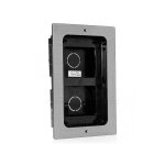 Boitier encastrement plaque mikra aluminium urmet 1122 / 50