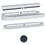 Kit entr�e d'air autor�glable acoustique gris anthracite - isola 2 45 ra + ce2a - 0637g7 anjos - 0637g7 ...
