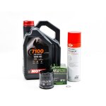 Kit entretien vidange pour kawasaki versys 650 de 2007 � 2025 - motul 7100 10w40 4l