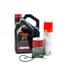 Kit entretien vidange pour kawasaki z 1000 ltd de 1981 � 1982 - motul 7100 10w40 4l