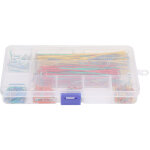 Kit de fils de liaison multicolores avec des longueurs vari�es pour planche � pain, 560 fils sans soudure, ...
