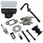 Kit filtre � air et carburateur compatible stihl 021 / 023 / 025 ms210 / ms230 / ms250 - pi�ce de rechange ...