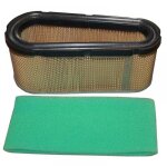 Kit filtre  air et pr - filtre pour briggs & stratton replaces 496894 493909 496894s tondeuse  gazon ...