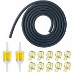 Kit de filtre a essence moto avec 2 pi�ces filtre a gasoil carburant diesel et 2m durite essence tondeuse ...