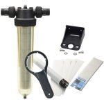 Kit filtre � tamis cintropur nw32 1 pouces 1 / 4 + fixation murale + 5 tamis filtrants 5�m