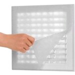 Kit filtre de ventilation pour prises d'air de chauffage et grilles de climatisation filtre � air �lectrostati ...