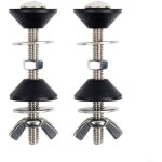 Kit de fixation pour r�servoir toilette boulons en laiton massif pour wc, installation facile