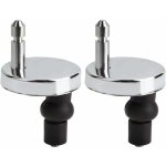 Kit de fixation universel pour abattant wc macaron ? compatible avec la plupart des abattants wc standards ...