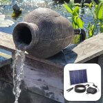 Kit fontaine solaire amphore filtrante gros d�bit 2500 l / h maxi