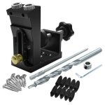 Kit de gabarit de perçage de poche, localisateur de trou incliné réglable, système pour perçage de cheville, ... Kit de gabarit de perçage de poche, localisateur de trou incliné réglable, système pour perçage de cheville, ...