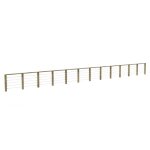 Kit garde - corps jersey longueur = 13, 8 m - bois d'epicea trait� autoclave 4 - tendeur en inox - recoupable ...