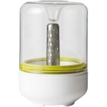 Kit de germination de cuisine countertop, cultivez vos propres graines, bocal en verre, blanc, coffret ...