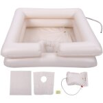 Kit gonflable portatif de bassin de shampooing de pvc pour le bassin de lavage de cheveux enceinte handicap ...