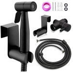 Kit hygi�ne + robinet 3 voies - kit douchette wc, pulv�risateur de bidet � main, douchette toilette wc ...