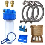 Toodo - kit installation pour adoucisseur d'eau raccord f - fc 3 / 4 pouces (20 / 27) cuivre et per