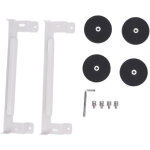 Kit d'installation magn�tique pour support de voiture satellite blanc pour mini camping - car, bateau, ...